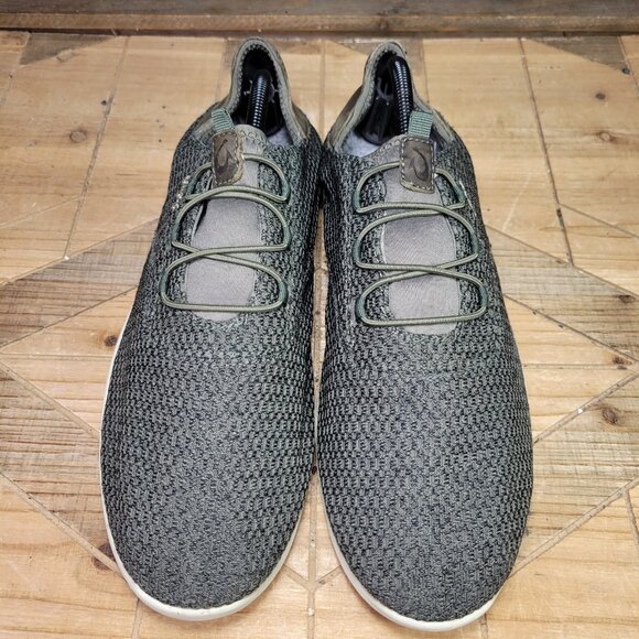 Olukai Alapa Li Mens 11 Sneakers Breathable Shoes No Tie Elastic Laces Slip On - Picture 3 of 11